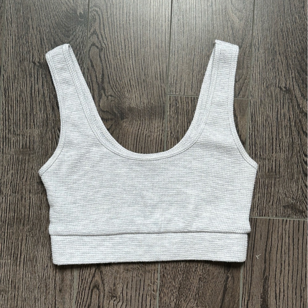 Dynamite Waffle Crop Top